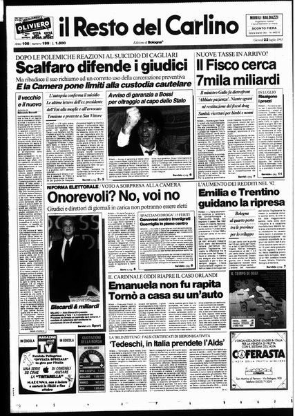 Il Resto del Carlino : giornale dell'Emilia